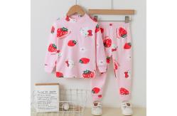 China Girls Comfort Cotton Kids Winter Night Suits / Air Conditioning Clothing supplier
