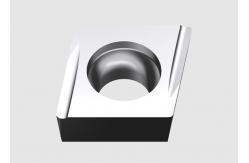 China Metal Ceramic Lathe Inserts , Silver Cnc Machine Insert CCGT09T304L-C supplier