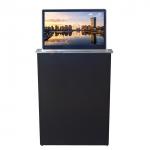 Motorized Microphone Computer Screen Lifter With 15.6 Inch Retractable Lifting Screen