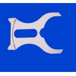 High Tensile Strength Semiconductor Ceramics 99.5% Alumina Ceramic Arm With Y Shape for sale