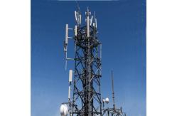 China Antenna Lattice Microwave Communication Tower Four Legged 20m High Angle Steel supplier