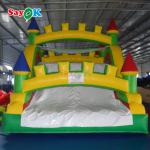 Commercial Outdoor Inflatable Dry Slide  Inflatable Water Slide For Adults Inflatable Slide Bounce House Jumping Castle for sale