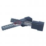 1/2 7 Flutes Chip Splitter Endmill For High Efficiency Milling Stainless Steel for sale