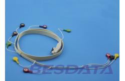 China Compatible Mortara 10 Lead ECG Cable , 10 Lead ECG Electrode Placement TP3250 supplier