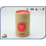 157gsm Coated Paper 4C Printed Tube Packaging Eco Friendly Kraft Core for sale