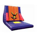 PVC Tarpaulin Inflatable Amusement Park With Velcro Sticky Wall And Velcro Suits for sale
