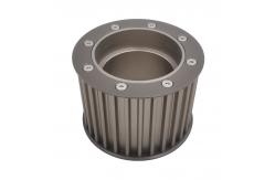 China Timing Belt Pully Custom Machine Parts With Wooden Case supplier