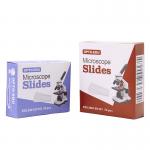 Borosilicate Glass Microscope Slides OPTO-EDU Edges Thin Sail Positive Charge
