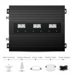 800MHz 900MHz 2600MHz Mobile Tri Band Repeater 80dB Gain Booster for sale