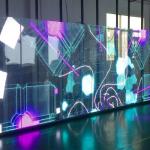 Outdoor Transparent LED Mesh Screen on Window Glass P3.91 P7.8 P10.4 High Refresh Rate 8000Hz for sale