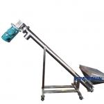 Customized Inclined Screw Conveyor With Adjustable Diameter And Speed for sale