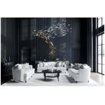 China Hanging Art Glass Feather Chandelier Cafe Restaurant Custom Chandelier manufacturer