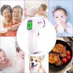 Resolution 0.1C Forehead LCD Digital Non Contact Thermometer for sale