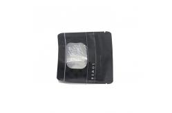 China VMPET Matte Black Stand Up Pouch 3.5g Mylar See Through Zip Bags supplier