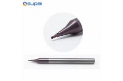 China 50mm Overall Length Short Flute Micro End Mills For Precision Machining supplier