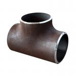 Black Surface Treatment Socket Weld Reducing Tee Ut Test Wooden Pallet Package for sale