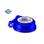 7 Inch IP66 Small Backlash Worm Gear Slew Drive With Special Hydraulic Motor For Construction Machinery for sale