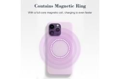 China Soft Microfiber Lining Liquid Silicone Phone Case Strong Magnetic For IPhone supplier