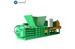 China Horizontal Metal Hydraulic Baler Baling Press Clothing Machine supplier