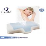 Reversible OEM ODM Cooling Gel Pillow , Infused Memory Foam cool gel neck pillow FOR Car for sale