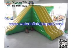 China Yellow Green Inflatable Water Park Popular Game / Inflatable Climbing Slide supplier