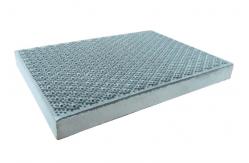 China Honeycomb 135*94mm Ceramic Heater Plates Catalytic For Gas Burner Gas Heater supplier