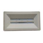 Waterproof LED Ceiling Recessed Emergency Light Bulkhead with PC Casing for sale