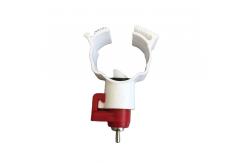 China White Nipple Drinker For Quail Poultry Drinking Line Parts Automatic supplier