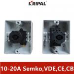 Single Phase IP65 20A Waterproof Rotary Load Isolating Switch
