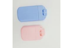 China Refill Card Bottle Sprayer 20ml 30ml With Silicone Lanyard Round Shoulder Design Cap supplier