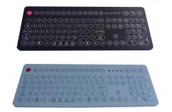 China Robust polycarbonate cased washable membrane keyboard with numeric keypad supplier