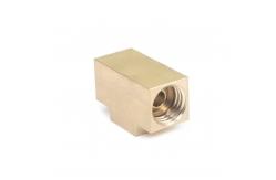 China Machine Customized Brass CNC Parts Electronic Components supplier