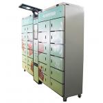 Cooling Locker Vending Machine Vegetables Frozen Yogurt With Credit Card Reader for sale