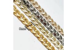 China Diy Bag Replacement Metal Crossbody Straps With Lobster Claw Clasp supplier