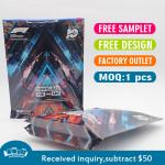 HACCP Flat Bottom Plastic Bags 4oz Resealable Pouch Packaging