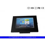 Matt Black Ipad Kiosk Stand Unimpeded Tablet Kiosk Enclosure For Samsung for sale