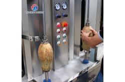 China 1.5KW 300KG Commercial double - end single - blade paring machine jackfruit peeling machine supplier