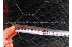 China Three Twisted Weave 3.4mm Stone Filled Gabions Galvanized Hexagonal Wire Mesh supplier
