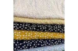 China Circle Hollow Out Cotton Embroidered Fabric Geometric 52'' Width supplier