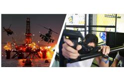 China Vr Cs Gun Shooting Simulator With High Immersive Games For Adults supplier