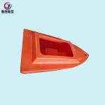 Red Orange Rotational Moulding Products / Roto Molded Plastic Boats for sale