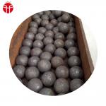 Dia 125mm Steel Forged Balls Low Breakage Rate Steel Grinding Media For Semi Autogenous Mill for sale