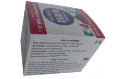 China Printed White Square Paper Box With Auto-Lock Bottom Custom Cream Boxes supplier
