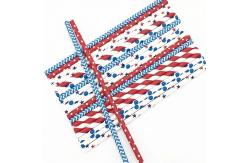 China Colorful Spoon Milkshake Paper Drinking Straws 197mm Length supplier