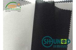 China Double Dot PA Coating Fusible Woven Interlining Soft Handfeeling P2030 Elastic supplier