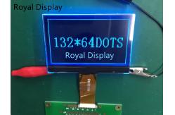 China DFSTN Graphic LCD Monitor 132X64 Dots 30 pin With FPC Connector supplier