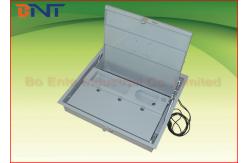 China School Tabletop Computer Monitor Lift , Manual Flip Up Single Computer Table supplier