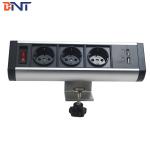 Movable Desktop Power Sockets For Training Room / Conference Room for sale