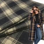 Tartan Check Woolen Plaid Tweed Wool Fabric Sustainable 600gsm for sale