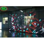 Indoor Glass 1000MMx500MM P3.91 Transparent LED Wall for sale